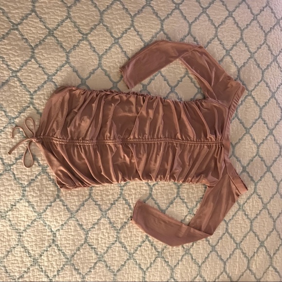 Pink Mini Body Con Dress (Medium) - Picture 3 of 6